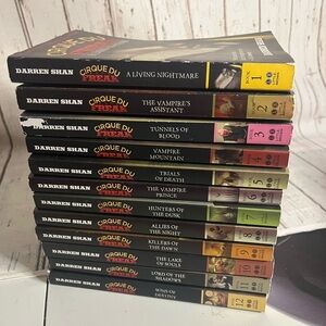 Complete Set 1-12 CIRQUE DU FREAK Darren Shan Paperback Ex Library